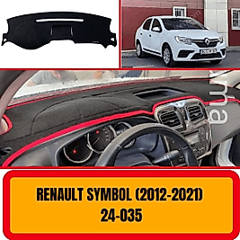 Renault Symbol Logan 2012+ Konsol Torpido 3D Koruma Koruyucu Kılıfı