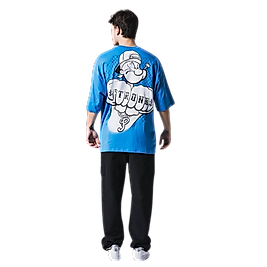 Owersize Dijital Baskı Temel Reis T-Shirt