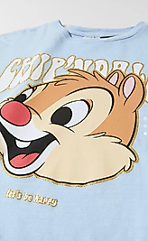 CHİP DALE BASKILI T-SHİRT