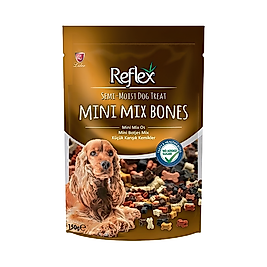 Reflex Mini Mix Bones Yarı Islak Köpek Ödül Kemiği (150 g)