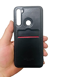 Redmi Note 8 Kartlıklı Deri Telefon Kılıfı