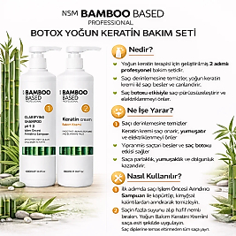 BAMBOO BASED BOTOX KERATİN SET 2x1000 ML.