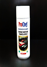 ProChef 500 ML Susuz Motor Temizleyici Sprey - Araç Motoru Ekstra Parlaklık Uzun Süre Koruma