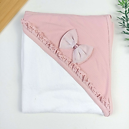 Fiyonk Kapüşonlu Havlu / 80x85 cm / Çift Katlı