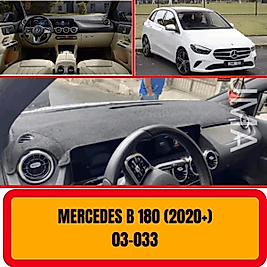 Mercedes B180 2020 Konsol Torpido 3D Koruma Koruyucu Kılıfı