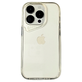 APPLE 15 PRO  ŞEFFAF METAL TUŞLU  KORMALI KILIF