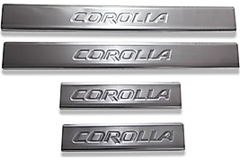 Toyota Corolla Krom Kapı Eşiği (4Kapı) 2019 ve Sonrası Paslanmaz Çelik