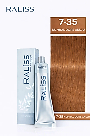 RALİSS SAÇ BOYASI 60 ML. (7-35 KUMRAL DORE  AKUJU)