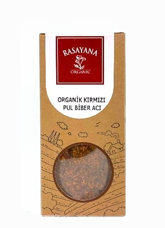 ORGANİK ACI  KIRMIZI PUL BİBER (50 gr)