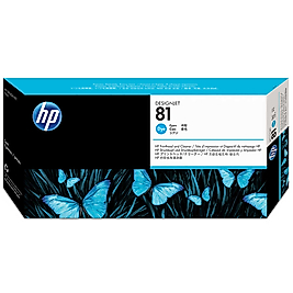 HP 81 C4951A Mavi Orijinal Baskı Kafası ve Kafa Temizleyici