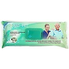 HASPET 50Lİ ULTRA BÜYÜK YETİŞKİN TEMİZLİK MENDİLİ