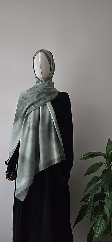 Duman Desenli Soft Şal