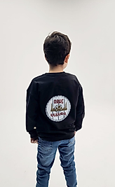 Erkek Çocuk "Oruç Kalkandır" Çift Taraflı Baskılı Pamuklu Sweat