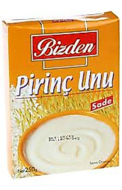 Bizden Sade Pirinç Unu 250 GR.*12AD