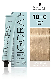 İGORA ROYAL ABSOLUTE SAÇ BOYASI 60 ML. (10-0 PLATİN SARI)