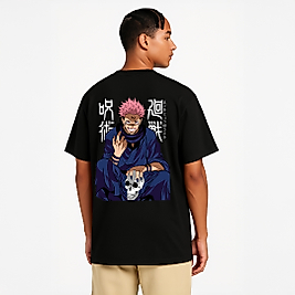 Jujutsu No Kaisen - Anime - Baskılı Oversize Tişört