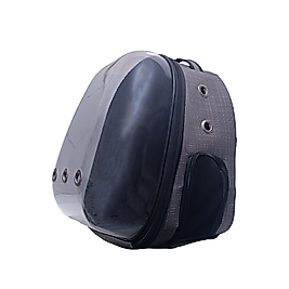 Lucky Paw Kedi Köpek Çantası Koyu Gri Çizgili