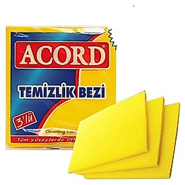 Acord Sarı Tem.Bezi 12 adet