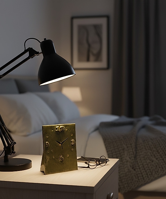 Haki Yeşil Masa Saati MS011