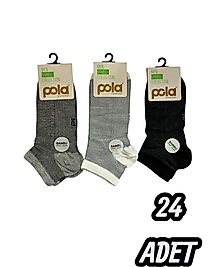 Erkek Pola Bambu Patik 24 Adet