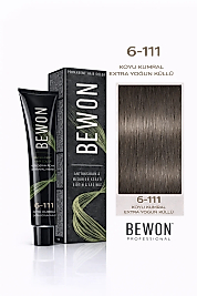 BEWON SAÇ BOYASI 100 ML (6-111 KOYU KUMRAL EXTRA KÜLLÜ)