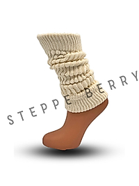 Kadın Krem Tozluk Çorap