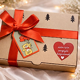 Ayıcıklı Çorap ve Peluş Anahtarlık Hediye Seti