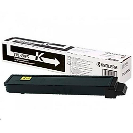 Kyocera Tk-895K Orjinal  Siyah Toner Kartuşu ( Fs-C8020mfp, Fs-C8025mfp, Fs-C8520mfp, Fs-C8525mfp İçin, )