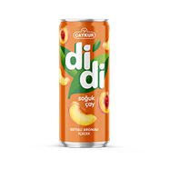 Didi Soğuk Çay Şeftali Aromalı 500 ml *24 lü