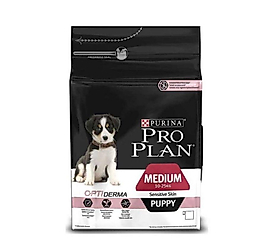 Pro Plan Puppy Medium Somonlu Yavru Köpek Maması 3 KG - 7613035114838