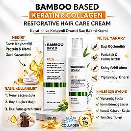 BAMBOO BASED SPF +15 KERATİN BAKIM 250 ML.