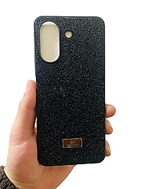 Redmi 13C Taşlı Telefon Kılıfı Siyah