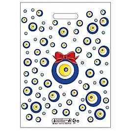 Poşet El Geçme Takviyeli Çok Renkli 40 X 50 No:4 (50 Adet) 1 Paket.