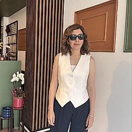 Düğmeli kumaş yelek