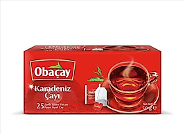 OBAÇAY KARADENİZ BARDAK POŞET ÇAY 25*2 G