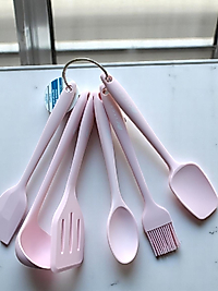Ivory 6 Parça Silikon Set Pembe 20 Cm