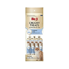 Me-O Creamy Treats Ton Balıklı ve Biotinli Kedi Ödül Maması (4 x 15 g)