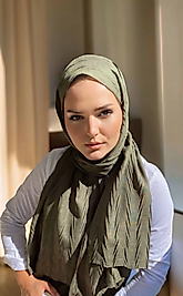 Piliseli Bambu Şal Haki