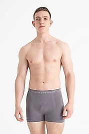 Wackywizzle Erkek Gri Iç Giyim Lastikli Bel Rahat Modal Boxer