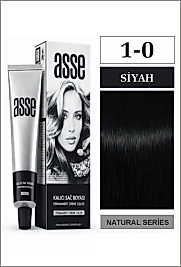 ASSE SAÇ BOYASI 60 ML. (1-0 SİYAH)