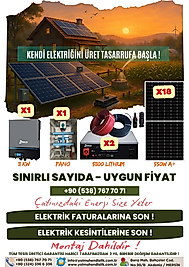 11 Kw Monofaze GES (9,9 KWP/10,24 KWH Depolama) - 18P11K2L-D