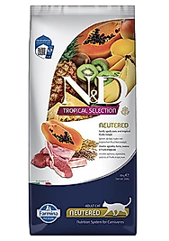 N&D Tropical Selection Kuzu Etli 10 kg Kısırlaştırılmış Yetişkin Kedi Maması