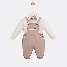 Erkek Bebek 6-24 Ay İkili Tulum