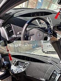 Nissan Primera P12 2001-2004 Konsol Torpido 3D Koruma