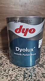 dyolüx sentetik parlak boya beyaz 2,5 lt