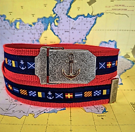 KOTON KIRMIZI NAVY KEMER