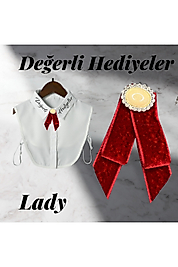 Lady Taşlı Broş Kadın Yaka Aksesuarı Yaka Kurdela Erkek Kurdele Broş Yaka Iğnesi Gotik Aksesuar