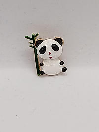 Panda Figürü Broş