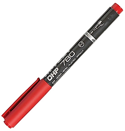 HI-TEXT ASETAT KALEMİ (M) KIRMIZI 780MK