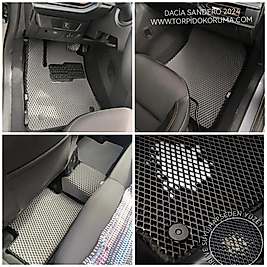 Dacia Sandero 2020+ Akıllı Premium Eva Oto Paspas (Aksesuarlar Fiyata Dahil Değildir)